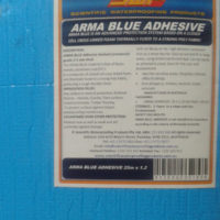 Arma Blue protects waterproof membranes