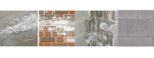 efflorescence-slab-brick-block, Salts and efflorescence removal