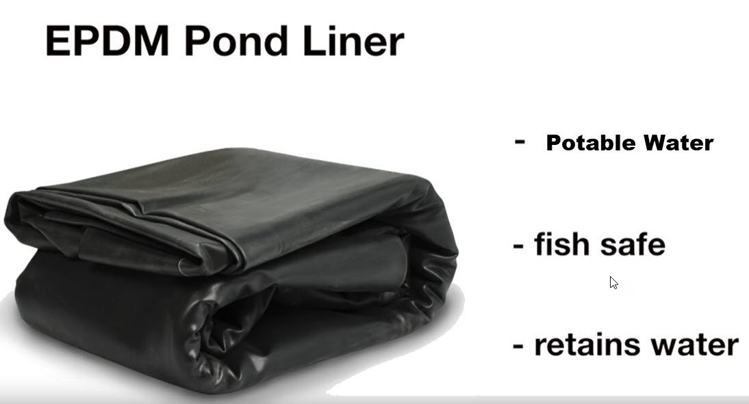 Details about   FIRESTONE EPDM Rubber Pond Liner 1,02 MM/1,15 MM/1,52 mm-from 8,20 €/m² show original title 