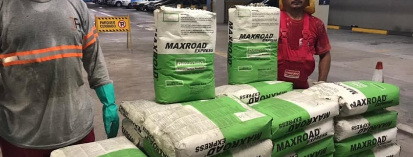 drizoro maxroad maxrest passive for spalled concrete pavement repairs