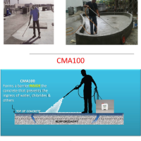 CMA100 Ultra ClearSeal Waterproof Concrete for life