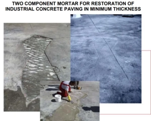 Drizoro Maxpatch repair of industrial concrete floors
