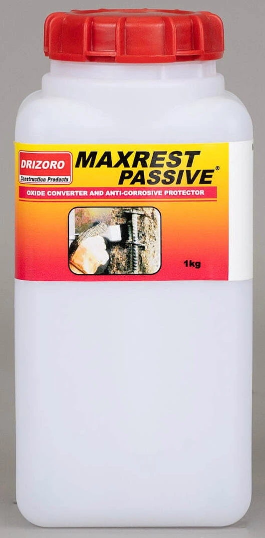 Drizoro Maxrest Passive anti corrosion protection Against The Attack From Strong Chemical Agents Such As Diluted Alkali And Acid Solutions, Adhesion Promoter On Metal Surfaces For Subsequent Coating Systems.