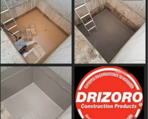 Drizoro systems and solution to seal this leaking lift pit