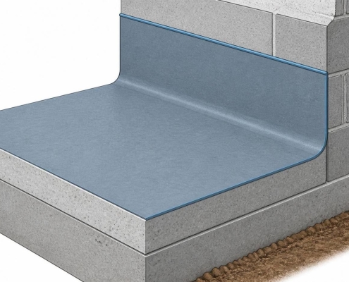Can Drizoro MAXSEAL Help Reduce Termite Entry Through Masonry? Internal wall with Maxseal cementitious coating